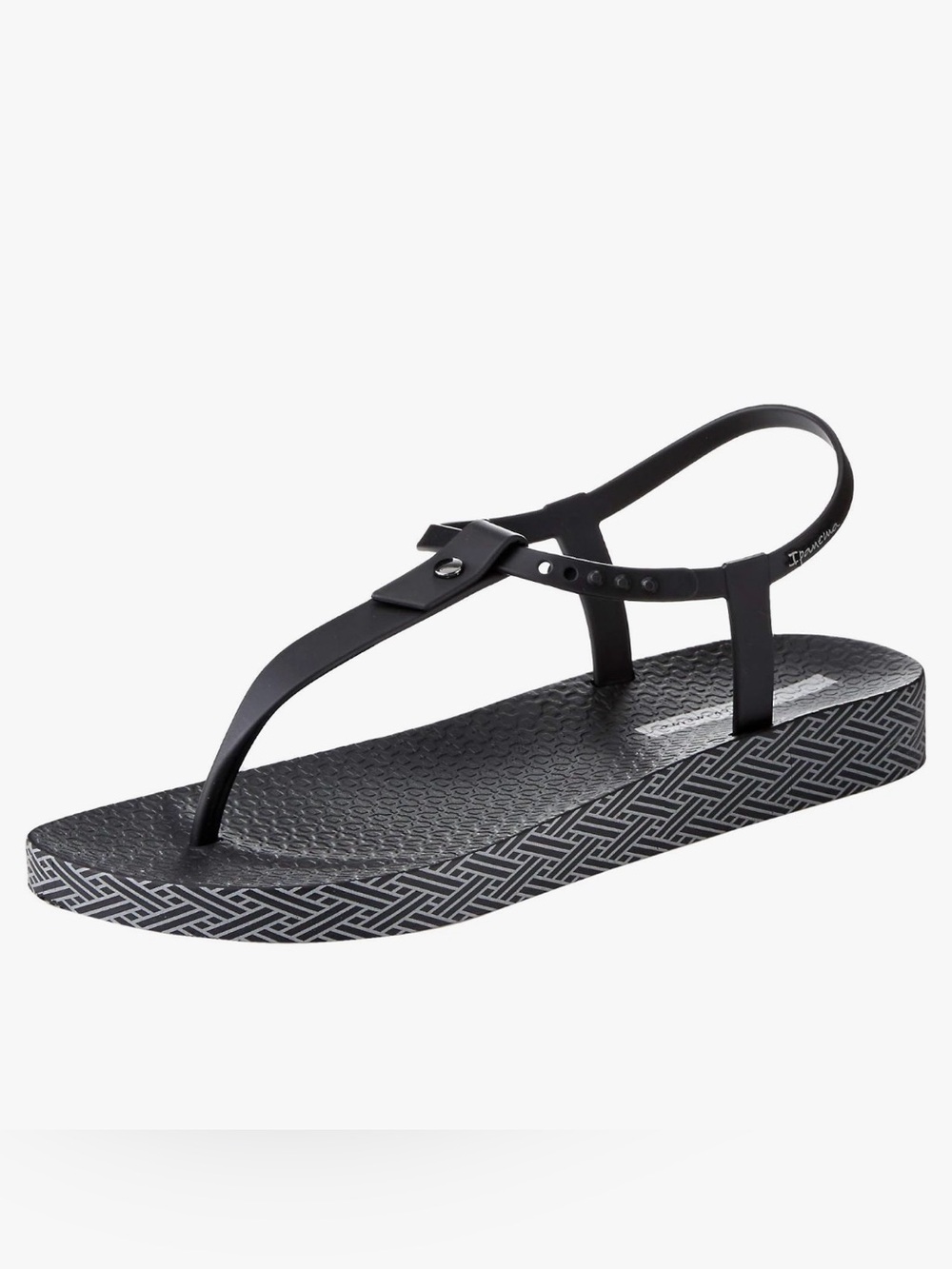 Ipanema Black T-Strap Sandals